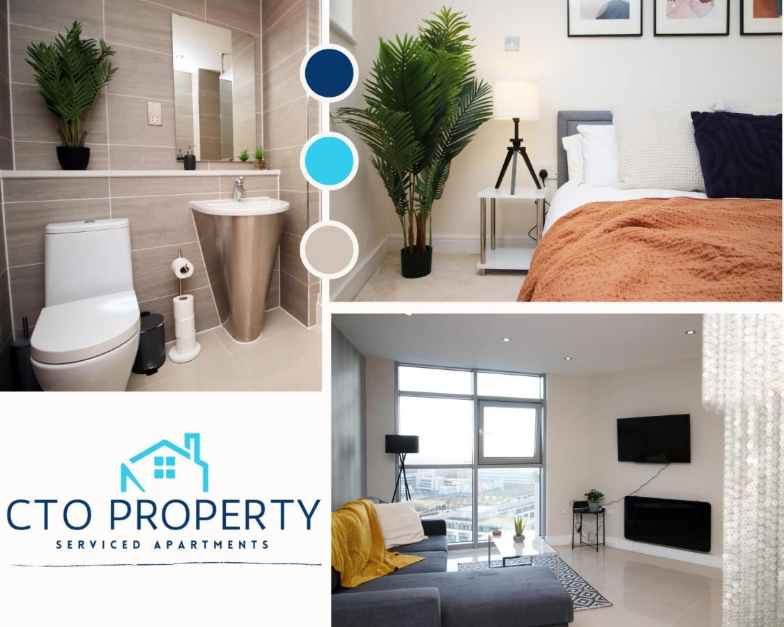 The Skyline - Luxury City Centre Flat With Designated Parking Cardiff Ngoại thất bức ảnh